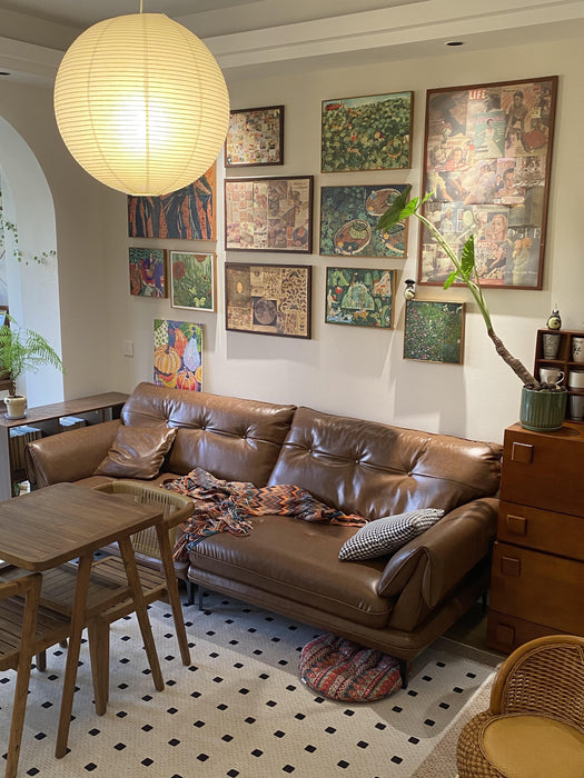 Washi Paper A Pendant Lamp-DWHOME