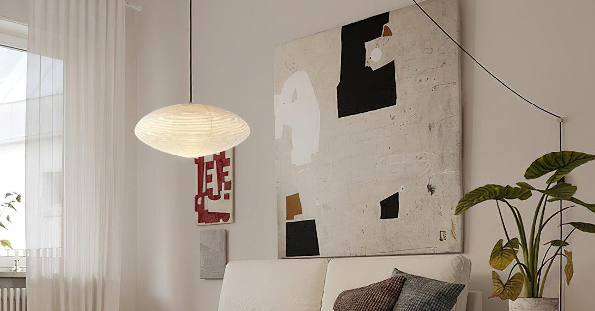 Washi Paper 15A Swag Light-DWHOME