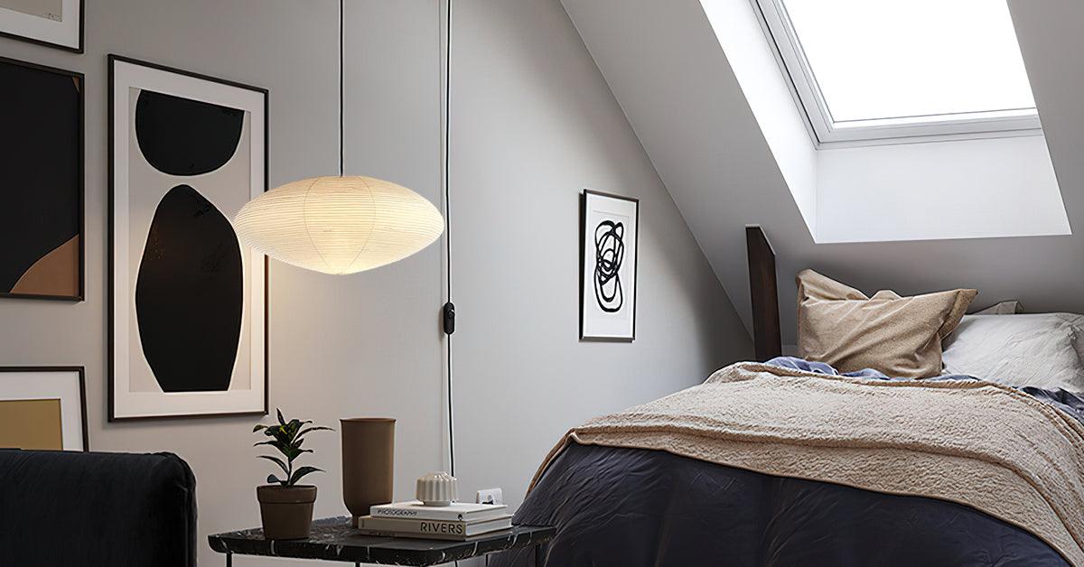 Washi Paper 15A Swag Light-DWHOME