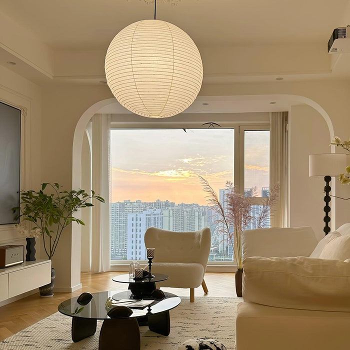 Washi Paper A Pendant Lamp-DWHOME