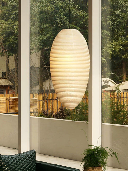 Washi Paper Chestnut Pendant Lamp-DWHOME