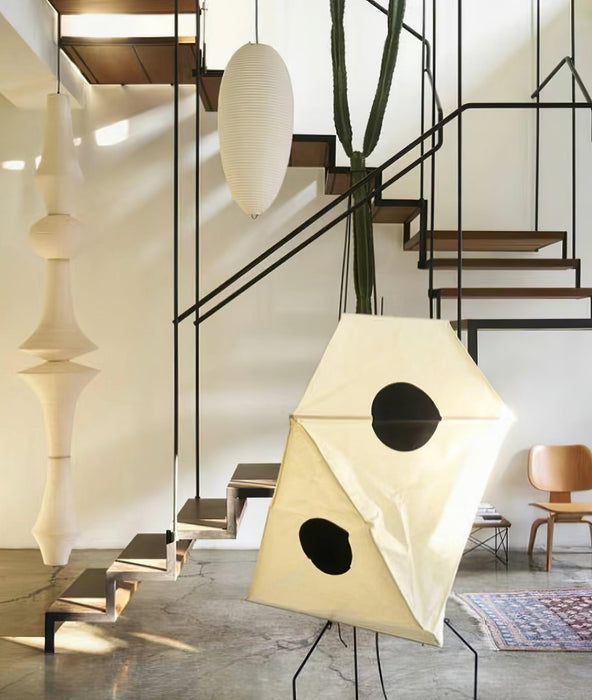 Washi Paper E Pendant Light-DWHOME