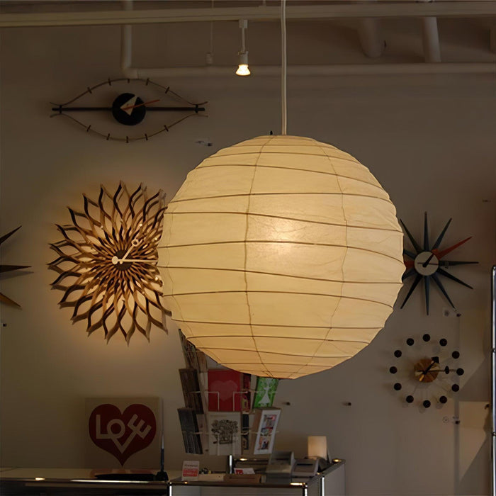 Washi Paper Pendant Lamp-DWHOME