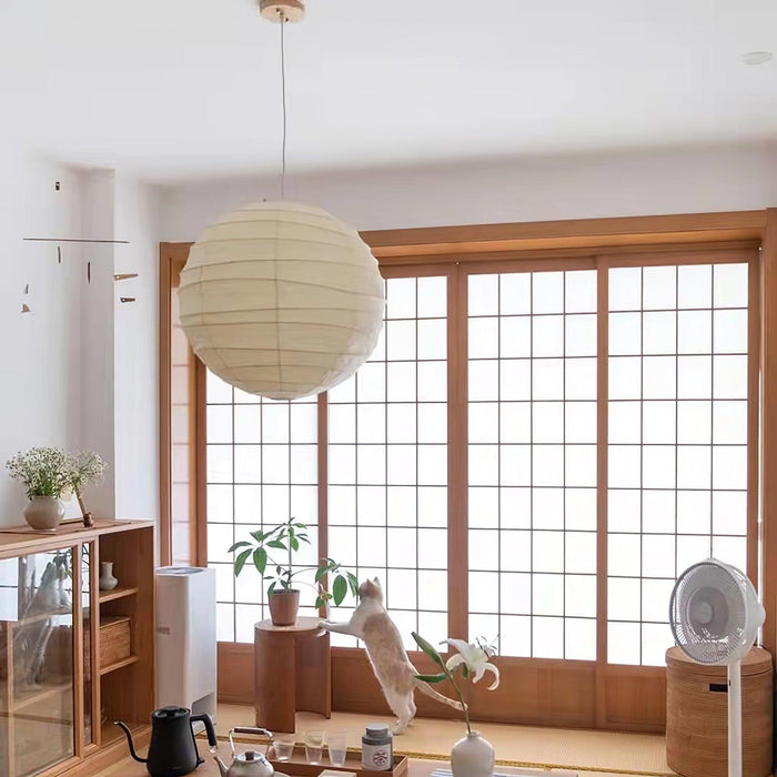 Washi Paper Pendant Lamp-DWHOME