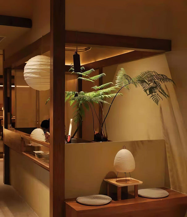 Washi Paper Pendant Lamp-DWHOME