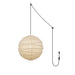 Washi Paper Pendant Swag Lamp-DWHOME