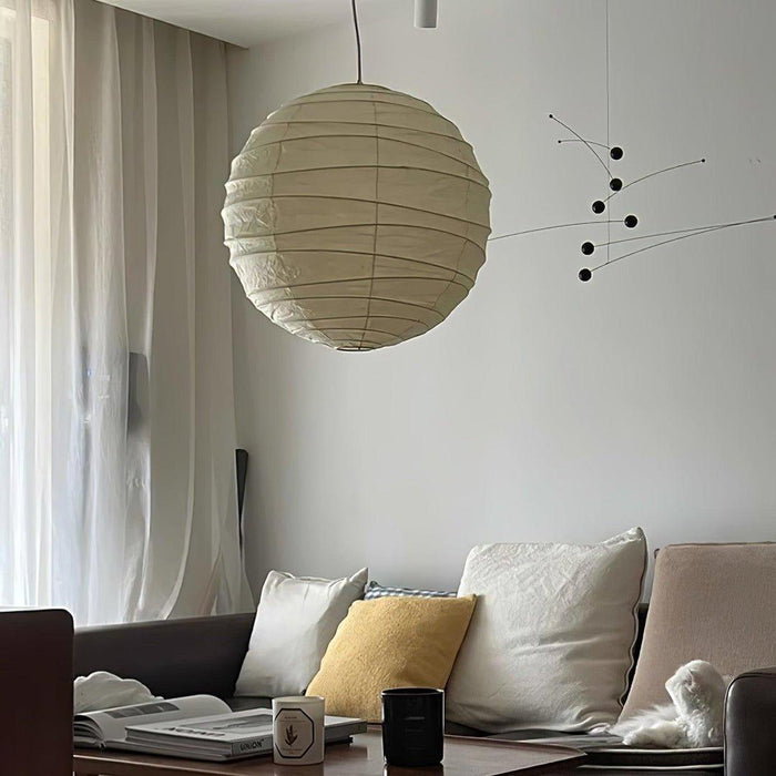 Washi Paper Pendant Swag Lamp-DWHOME