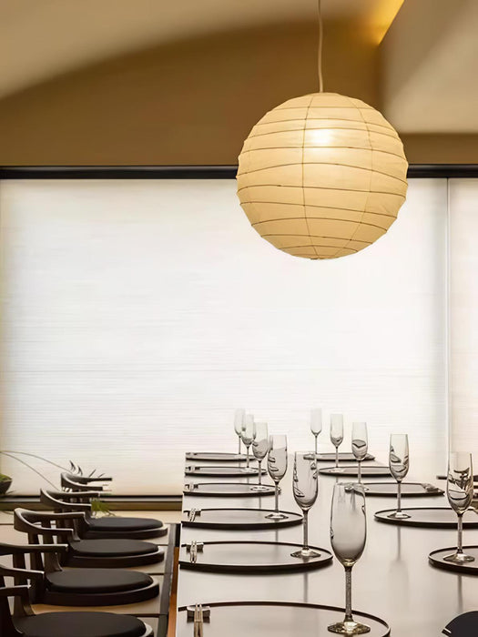 Washi Paper Pendant Swag Lamp-DWHOME