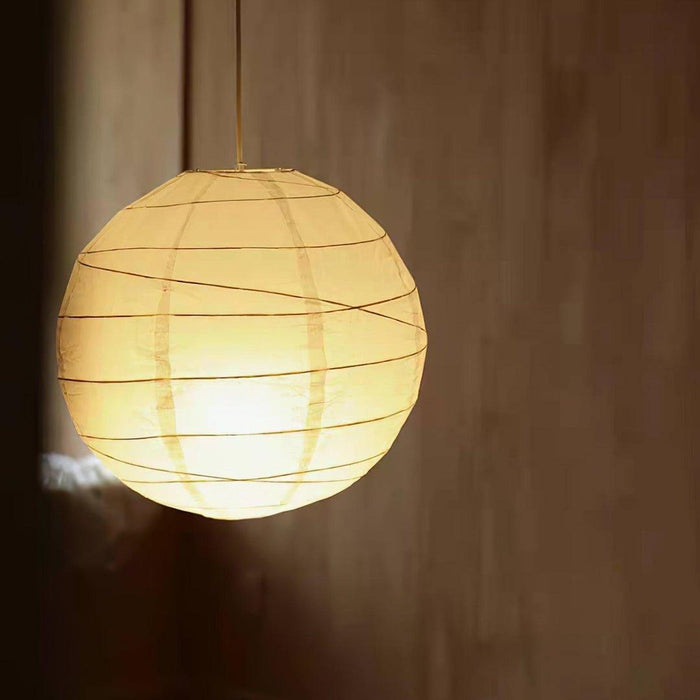 Washi Paper Pendant Swag Lamp-DWHOME