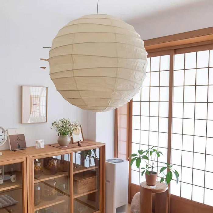 Washi Paper Pendant Swag Lamp-DWHOME