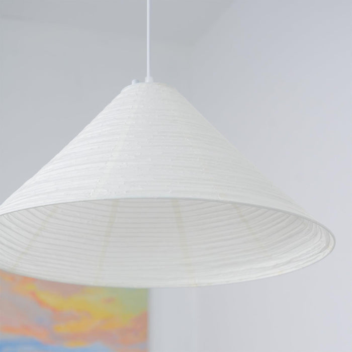 Washi Paper Pyramid Pendant Lamp-DWHOME