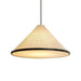 Washi Paper Pyramid Pendant Lamp-DWHOME