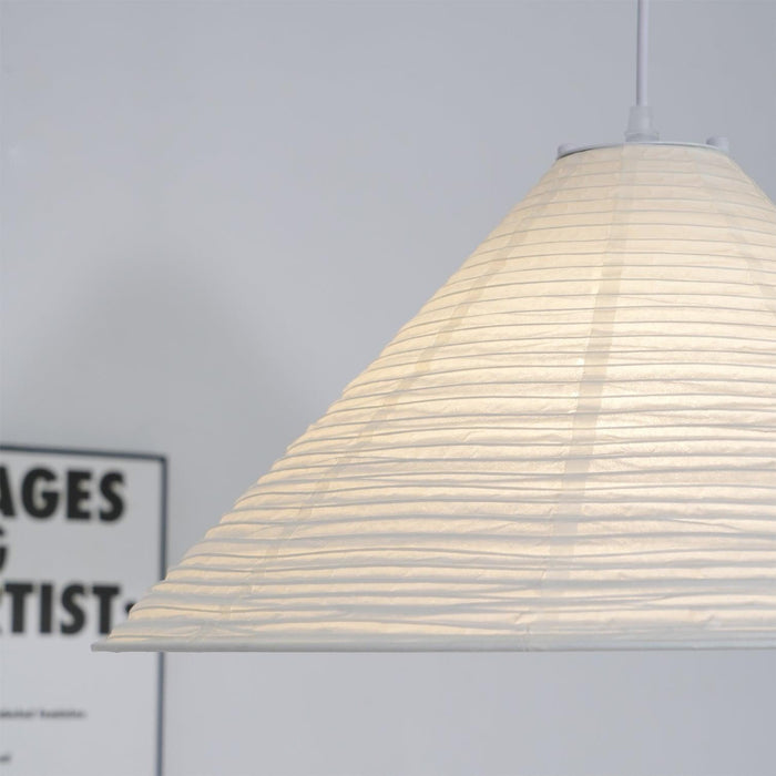 Washi Paper Pyramid Pendant Lamp-DWHOME