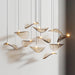 Wave Floating Leaf Chandelier - DWHOME