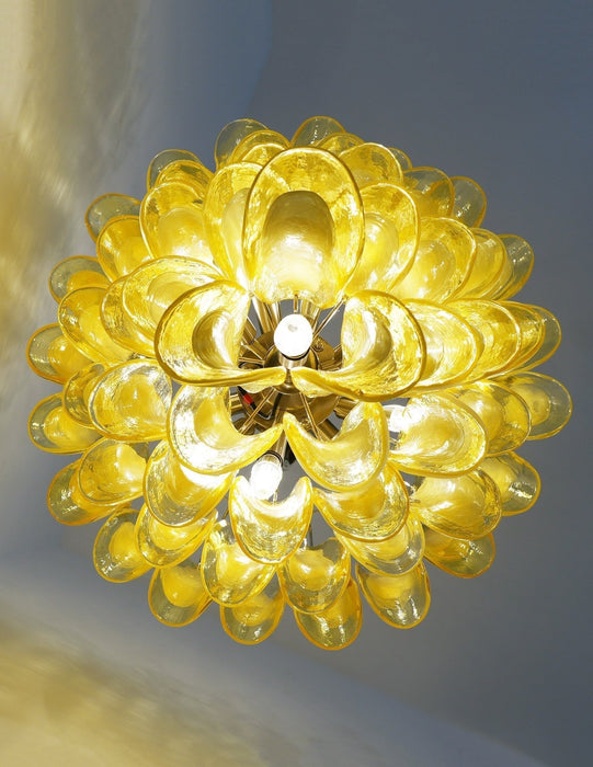 Wave Murano Glass Chandelier-DWHOME