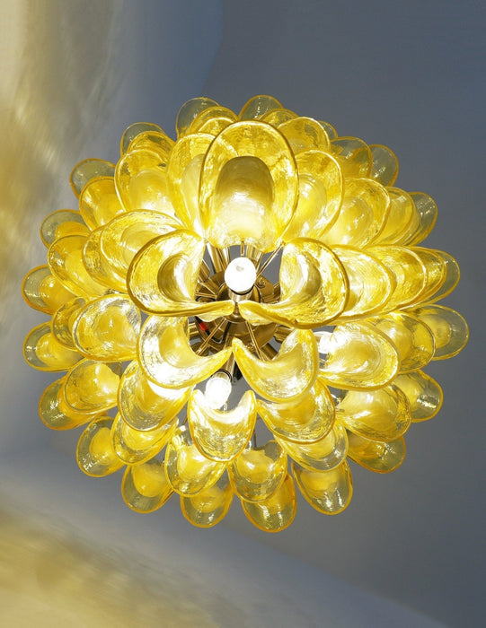 Wave Murano Glass Chandelier-DWHOME