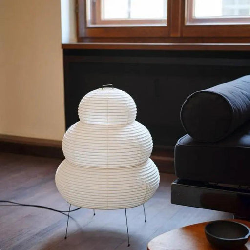 Wayuu Rice Paper Floor Lamp - DWHOME