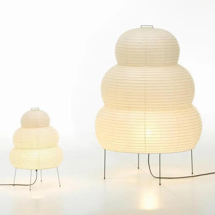 Wayuu Rice Paper Floor Lamp - DWHOME