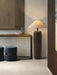 Weathered Wood Grain Floor Lamp-DWHOME