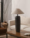 Weathered Wood Grain Floor Lamp-DWHOME