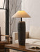 Weathered Wood Grain Floor Lamp-DWHOME
