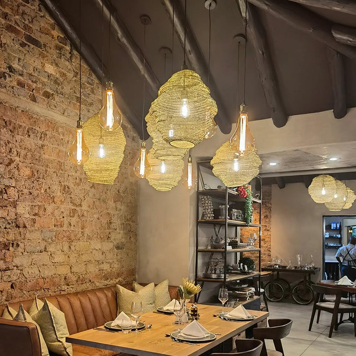 Weaver's Dream Pendant Lamps-DWHOME