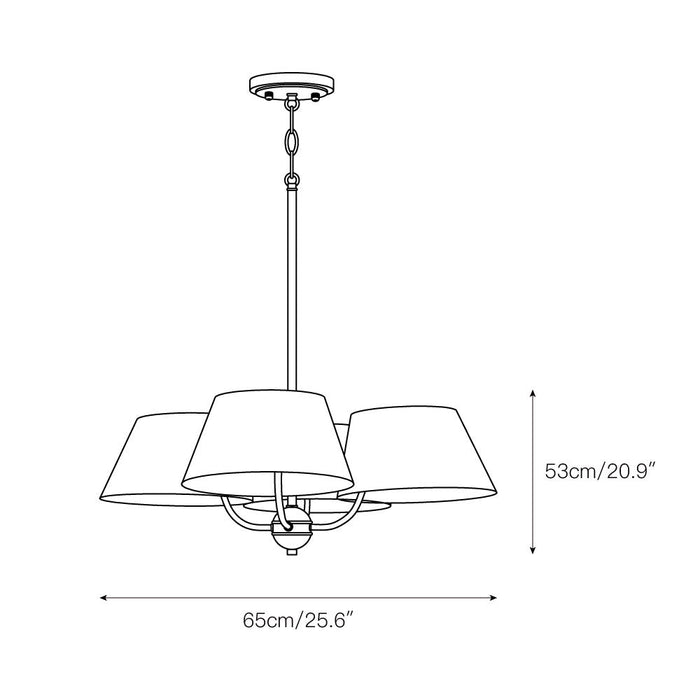 Welsley Chandelier-DWHOME