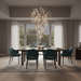 White Feather Art Deco Customize Chandelier - Vakkerlight