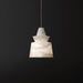 White Alabaster Pendant Light-DWHOME