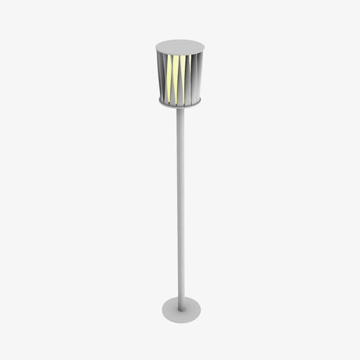 White Column Outdoor Light-DWHOME