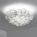 White Hydrangea Ceiling Lamp-DWHOME