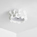 White Hydrangea Ceiling Lamp-DWHOME