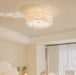 White Hydrangea Ceiling Lamp-DWHOME
