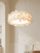 White Hydrangea Pendant Lamp-DWHOME