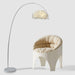 White Hydrangea Floor Lamp-DWHOME