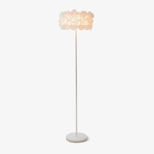 White Hydrangea Floor Lamp-DWHOME