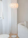 White Hydrangea Floor Lamp-DWHOME