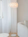 White Hydrangea Floor Lamp-DWHOME