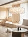 White Hydrangea Pendant Lamp-DWHOME