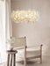 White Hydrangea Pendant Lamp-DWHOME