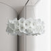 White Hydrangea Pendant Lamp-DWHOME