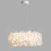 White Hydrangea Pendant Lamp-DWHOME
