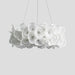 White Hydrangea Pendant Lamp-DWHOME