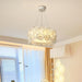 White Hydrangea Pendant Lamp-DWHOME