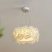 White Hydrangea Pendant Lamp-DWHOME