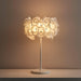 White Hydrangea Table Lamp-DWHOME