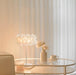 White Hydrangea Table Lamp-DWHOME