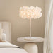 White Hydrangea Table Lamp-DWHOME