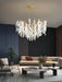 White Jade Branch Brass Chandelier - DWHOME