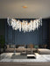 White Jade Branch Brass Chandelier - DWHOME